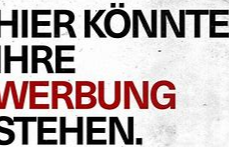 Deine Werbung bei uns